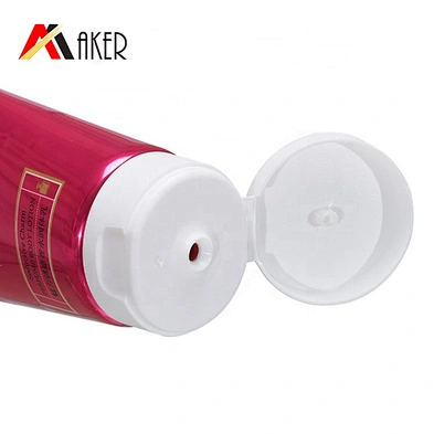 2020 New arrival empty 150ml laminated aluminum cosmetic squeeze tube with flip cap for body lotion