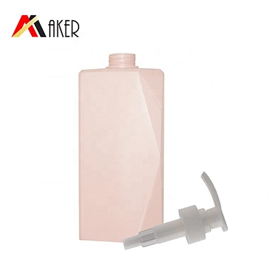 Bottle HDPE Plastic Newest Unique Shape Hair Care 650ml Skin Care Packaging PE Screen Printing PUMP Sprayer