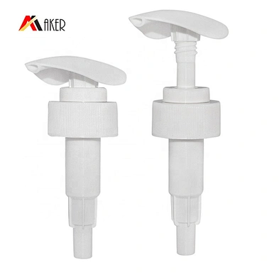 Wholesale new design 650ml square white HDPE plastic empty shower gel bottle with pump
