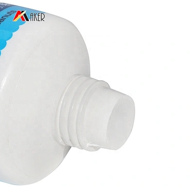 Custom 80g Round Cosmetic Hand Cream LDPE Plastic Makeup Tube Packaging with Silver Plastic Screw Cap