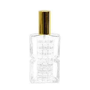 OEM service new unique shape 60ml empty Mens perfume bottle with mist sprayer for perfume