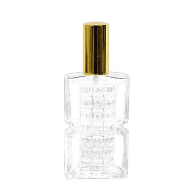 OEM service new unique shape 60ml empty Mens perfume bottle with mist sprayer for perfume