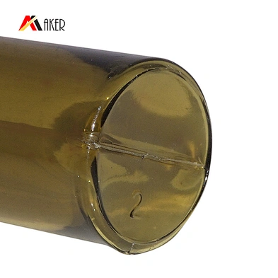 Empety10ml PETG amber snap plastic cosmetic serum bottle with rubber seal