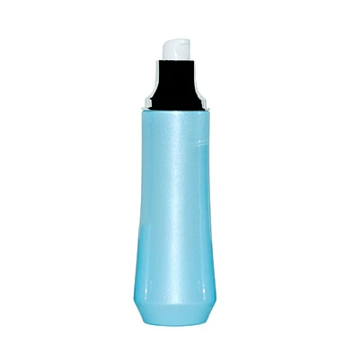 luxury fashion costom 4oz print blue personal care glass bottle skin care lotion cream glass custom bottle packaging set