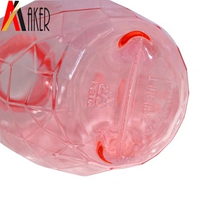 China wholesale unique design semi-transparent 300ml PETG plastic packaging shampoo bottle