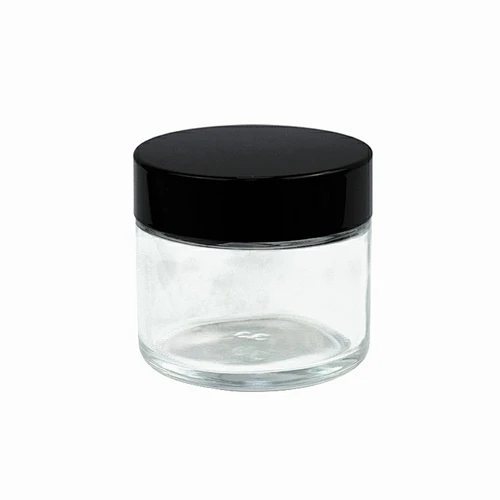 glass eye cream jars cosmetic face cream jar with gold cap glass jar skincare packaging