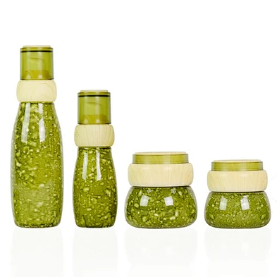 custom luxury skin care packaging personal care glass bottle jar cosmetic lotion cream jar and bottle