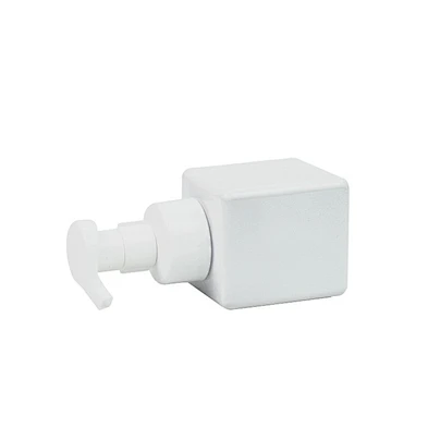 square 250ml pet shampoo packaging shower gel foam pump hand sanitizer bottle plastic bottle