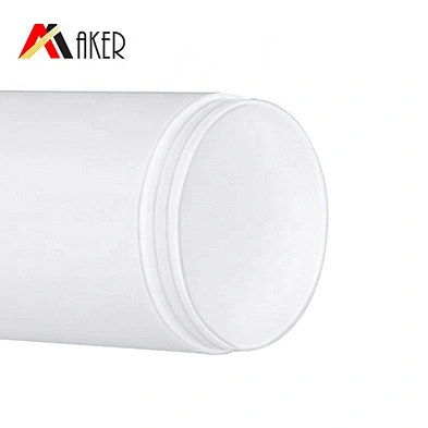 Factory supply 30ml 50ml 75ml white empty PP plastic cosmetic body lotion airless cream pump bottle set
