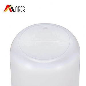 Factory supply 250ml white HDPE plastic cosmetic baby hair shampoo bottle shower gel lotion pump bottle