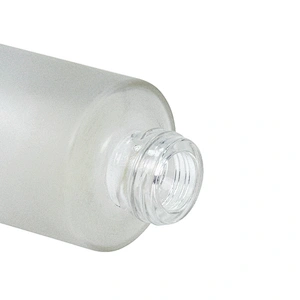 empty serum glass bottle personal care packaging message oil dropper essential serum bottle cosmetic
