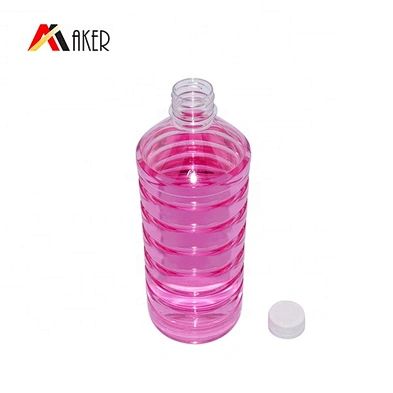 Wholesale 1000ml PET clear empty plastic water bottle