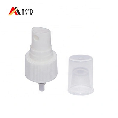 Factory price 20 410 24 410 PP white plastic mist sprayer with half PP plastic transparent cap