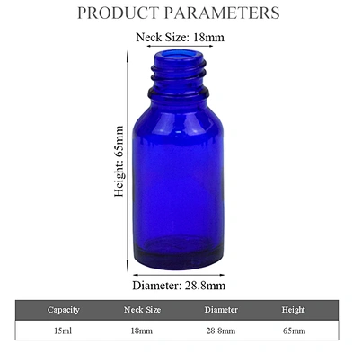 wholesale cheap empty 15ml personal care glass essential oil packaging serum essential oil dropper pump bottle