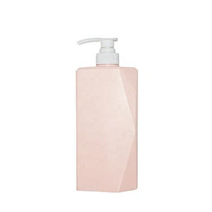 Bottle HDPE Plastic Newest Unique Shape Hair Care 650ml Skin Care Packaging PE Screen Printing PUMP Sprayer