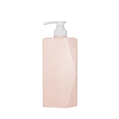 Bottle HDPE Plastic Newest Unique Shape Hair Care 650ml Skin Care Packaging PE Screen Printing PUMP Sprayer