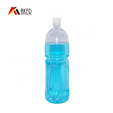 Factory supply 1500ml clear plastic BPA free PET water bottle with tamper proof cap