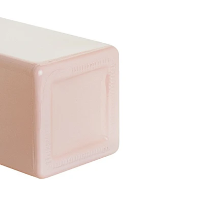 90ml Classic Pink Square Reed Glass Diffuser Perfume Bottle
