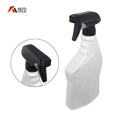Factory black 28/400 plastic hand clean trigger sprayer for spray bottle