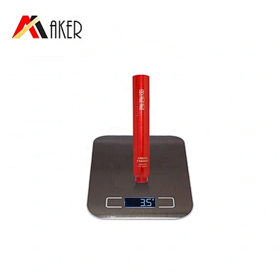 New arrival customized design red LDPE plastic empty 20ml cosmetic eye cream tube