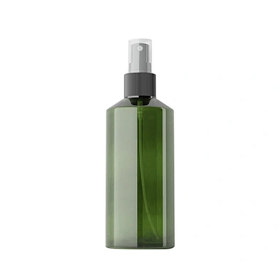 Empty fine water mist PET 50ml 100ml 150ml 200ml dark green amber plastic body spray bottle