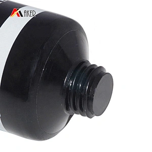 Factory price round 100ml black color liquid foundation bb cream cosmetic packaging tube with screw cap