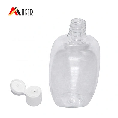 150ml wholesale clear cosmetic plastic PET baby shampoo bottle with screw cap