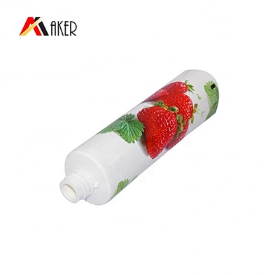 120ml LDPE oval empty soft cream cosmetic packaging tube
