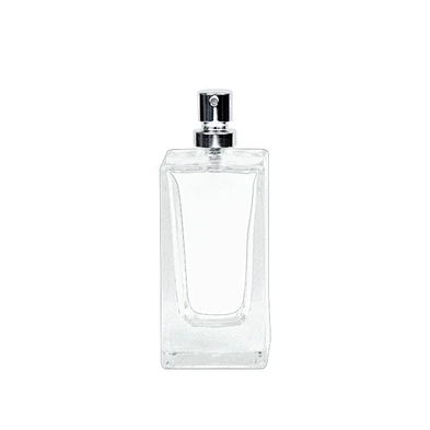 Luxury Refillable Custom 30ml 50ml 100ml White  Spray Empty Glass Perfume Bottles