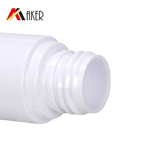 PET Plastic Round White 30ml 50ml Screen Printing 75ml 24mm Cylinder Cosmetic Face Fine Mist Spray Bottles