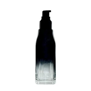 custom luxury 4oz 100ml personal care packaging cosmetic lotion cream skin care glass face cream bottle