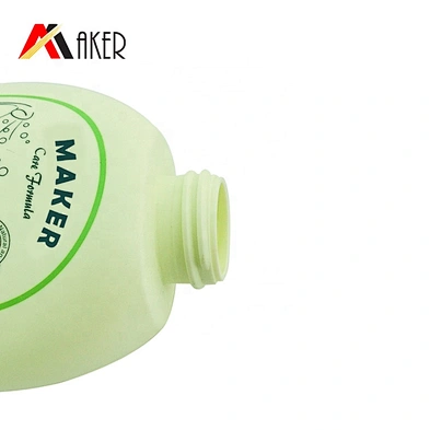 Wholesale manufacturer 300ml light green PE plastic baby shampoo lotion bottle packaging with lotion pump