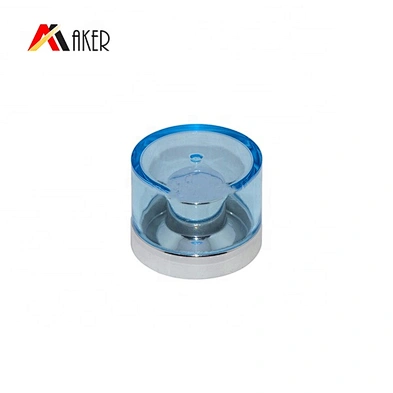 Luxury Round 13mm Cosmetic Acrylic Plastic Screw Cap Cover for Cosmetic Tube