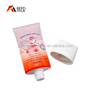 150ml large whitening cream plastic cosmetic tube packaging