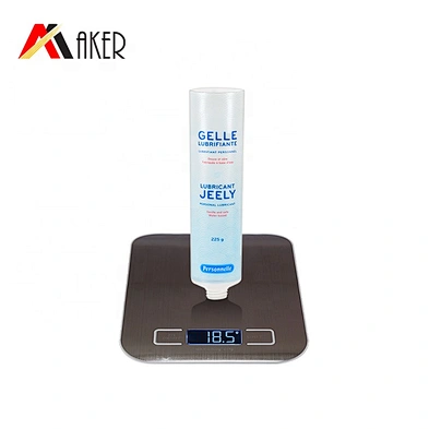 Wholesale round 250ml LDPE plastic empty cosmetic cream tube packaging with flip top cap