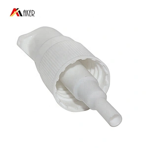 Factory Supply White 18 410 Cosmetic Plastic Cream Lotion Pump Dispenser