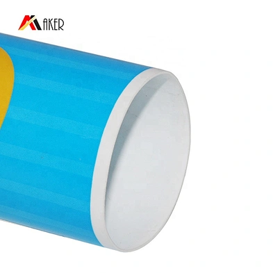 Custom 80g Round Cosmetic Hand Cream LDPE Plastic Makeup Tube Packaging with Silver Plastic Screw Cap