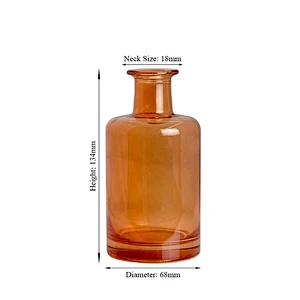 240ml high quality classical  glass perfume reed diffuser bottle