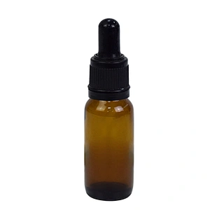 wholesale 15ml dropper serum bottle personal care packaging skin care massage essential oil brown glass bottle