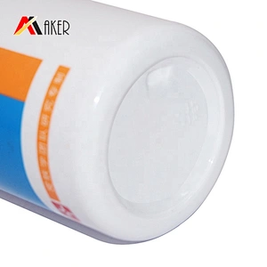 Wholesale custom 120 ml white round PET skin care cream plastic bottle manufacturer with lotion pump