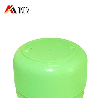 New arrival factory supply wholesale price green 100g pp plastic cream jar with cap