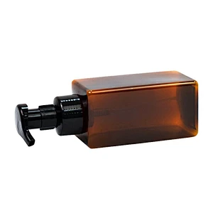 plastic bottle manufacture in stock plastic bottle 500ml amber shampoo foam pump bottle