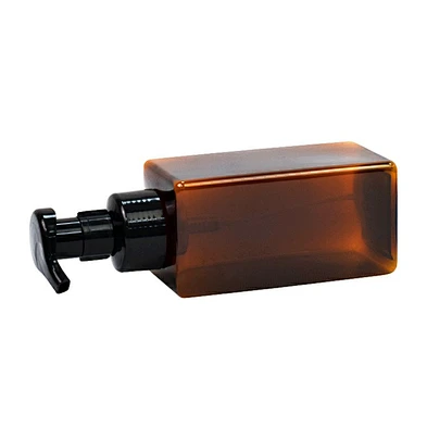 plastic bottle manufacture in stock plastic bottle 500ml amber shampoo foam pump bottle