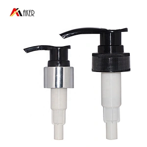 Unique shape empty brown 350ml 1000ml PE plastic cosmetic shampoo bottles set with lotion pump