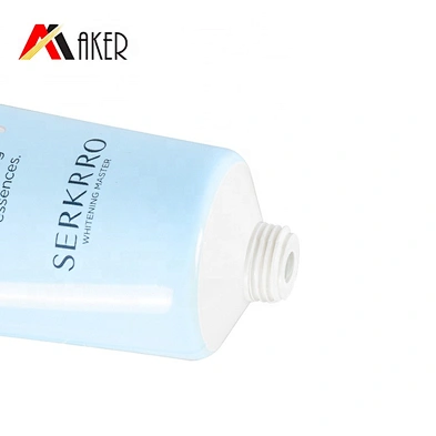 New products round 100ml LDPE plastic cosmetic face wash cleanser cream tube packaging for sale