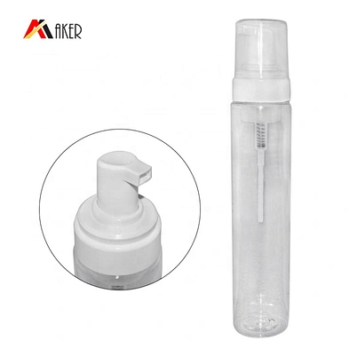 Custom White Bottle Cap Flexible Lid cover Dispenser 42/410 Plastic Foam Pump