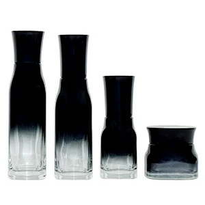 custom luxury personal care packaging cosmetic lotion cream skin care glass jars and bottles