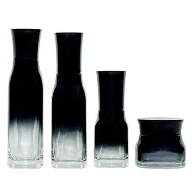 custom luxury personal care packaging cosmetic lotion cream skin care glass jars and bottles