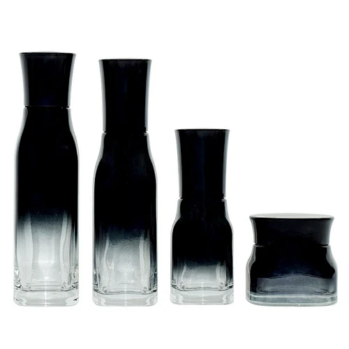 custom luxury personal care packaging cosmetic lotion cream skin care glass jars and bottles