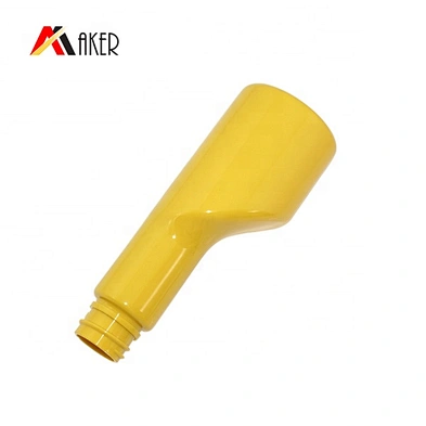 Customized wholesale empty mini 70ml long neck round shape petrol engine oil motor oil plastic bottle